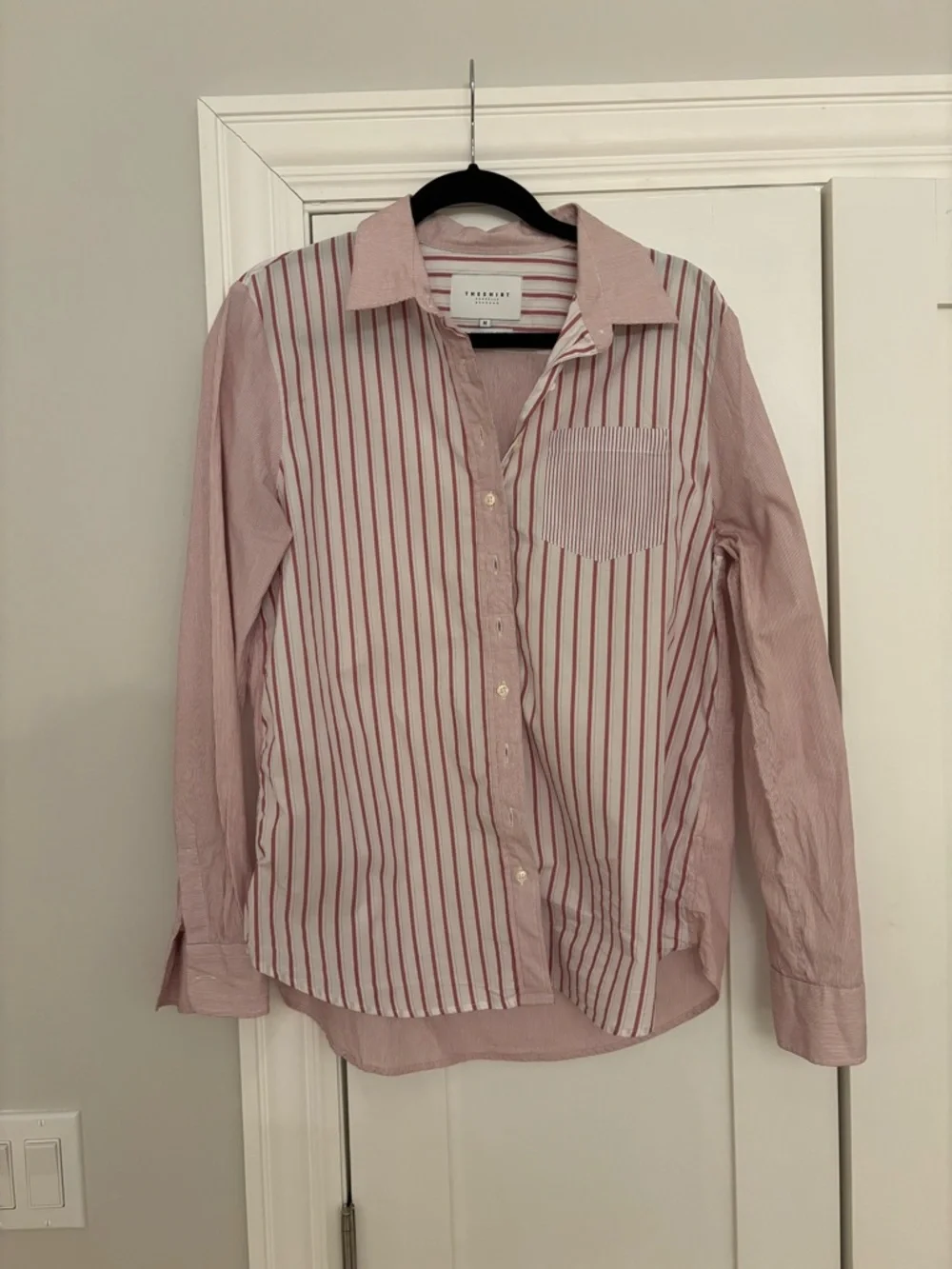 The Shirt Striped Button-Up Shirt - Picture 1 of 3